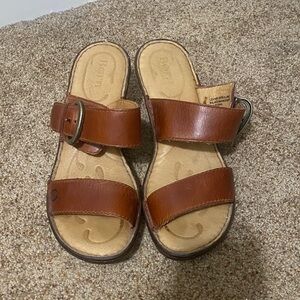 Born double strap dress sandals